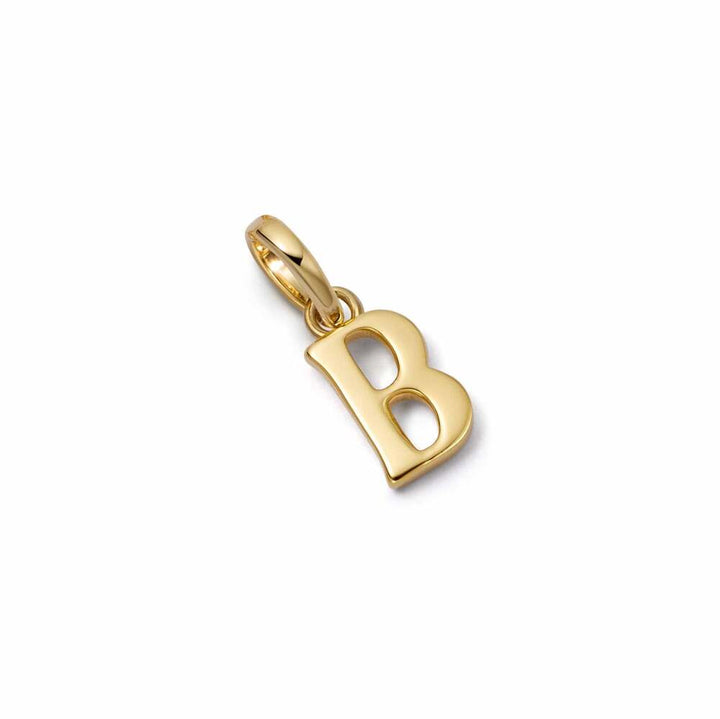 Daisy London Gold Plate Personalised Initial Charm Pendant Additional Image - 6