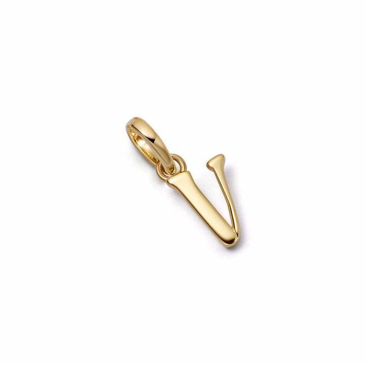 Daisy London Gold Plate Personalised Initial Charm Pendant Additional Image - 76