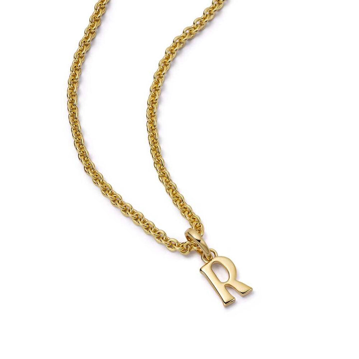 Daisy London Gold Plate Personalised Initial Pendant Necklace Additional Image - 62