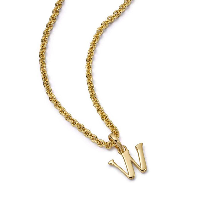 Daisy London Gold Plate Personalised Initial Pendant Necklace Additional Image - 74