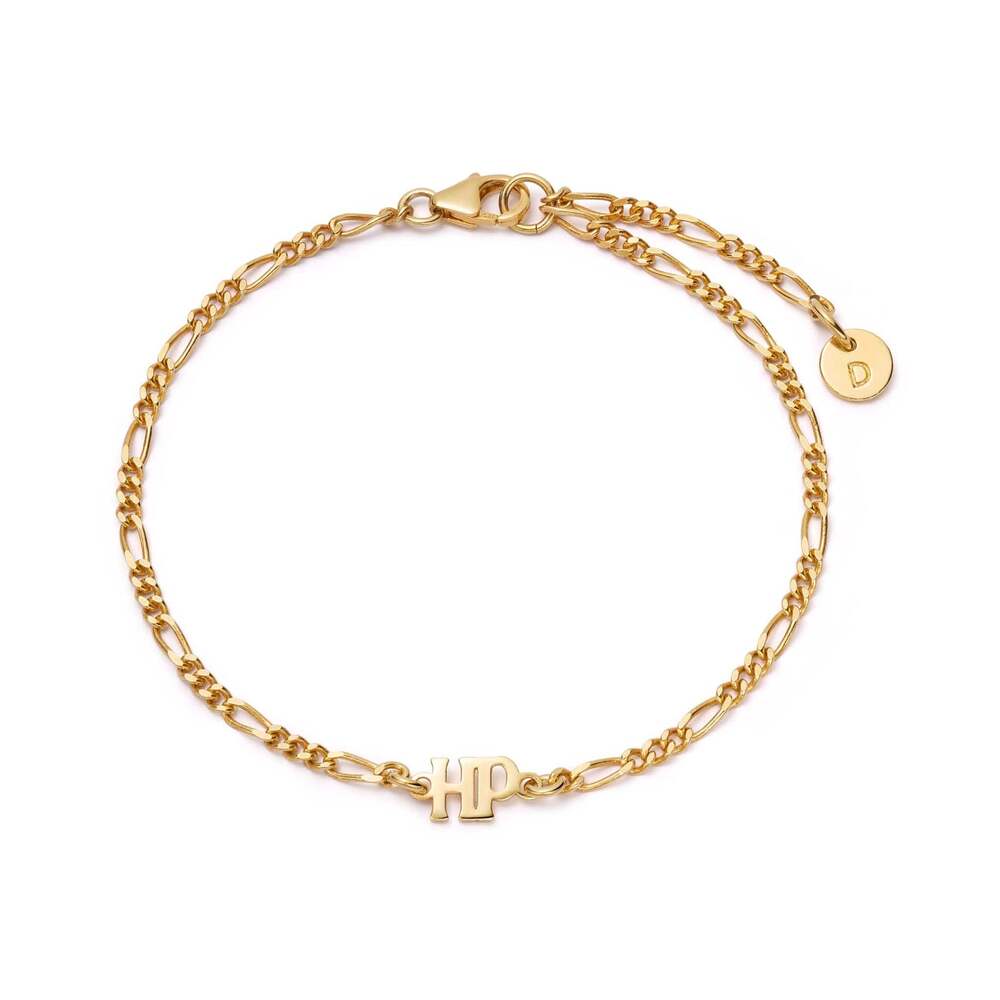 Daisy London Gold Plate Personalised Name Bracelet