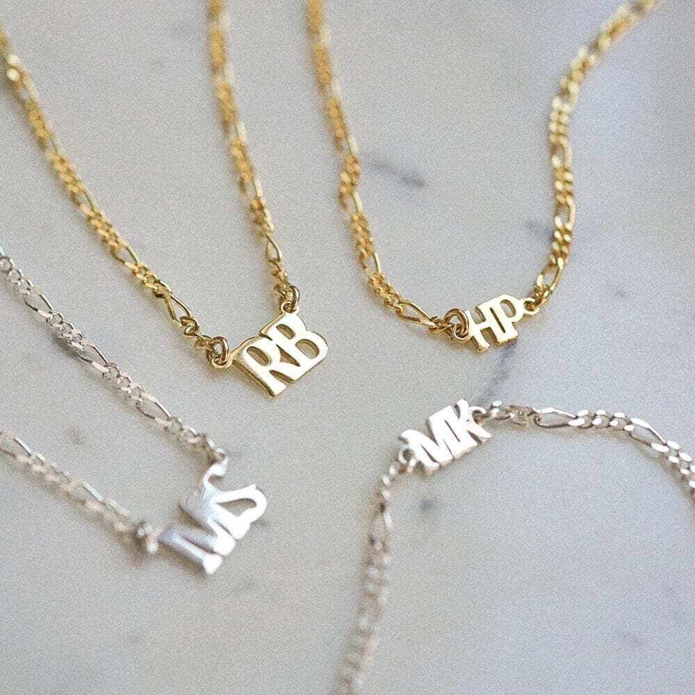 Daisy London Gold Plate Personalised Name Bracelet Additional Image - 3
