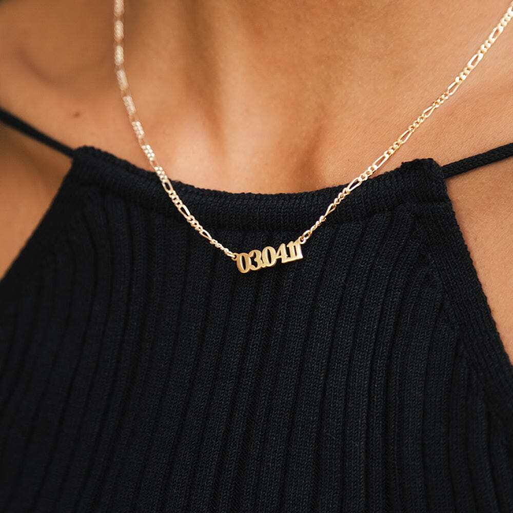 Daisy London Gold Plate Personalised Name Necklace Additional Image - 1
