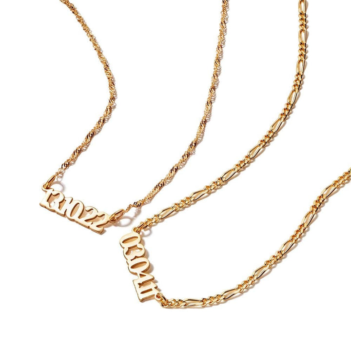Daisy London Gold Plate Personalised Name Necklace Additional Image - 4