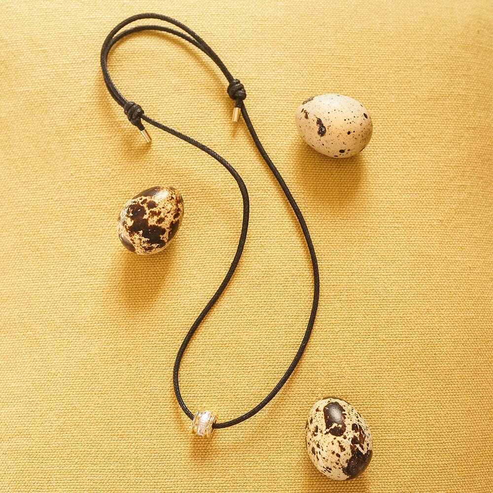 Daisy London Gold Plate Polly Crystal Bead Cord Necklace Additional Image - 2