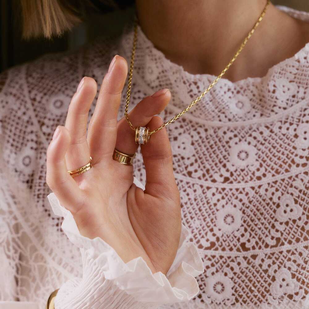 Daisy London Gold Plate Polly Crystal Bead Necklace Additional Image - 1