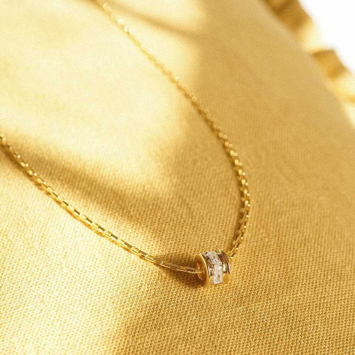 Daisy London Gold Plate Polly Crystal Bead Necklace Additional Image - 4