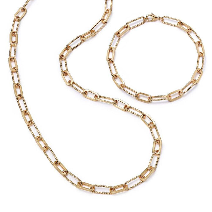 Daisy London Gold Plate Polly Paper Clip Layering Set