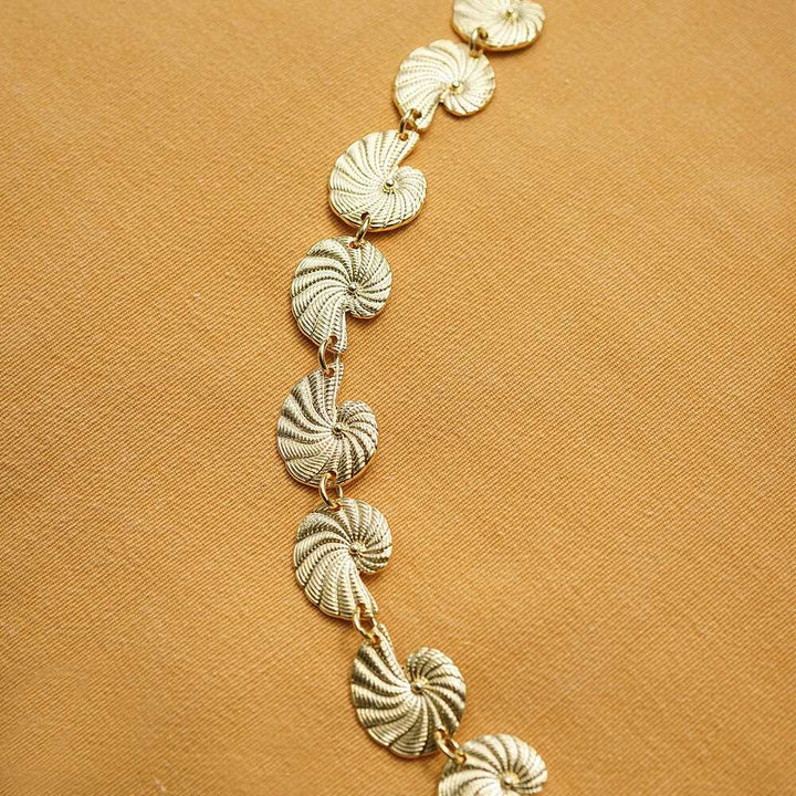 Daisy London Gold Plate Polly Shell Belt Additional Image - 2