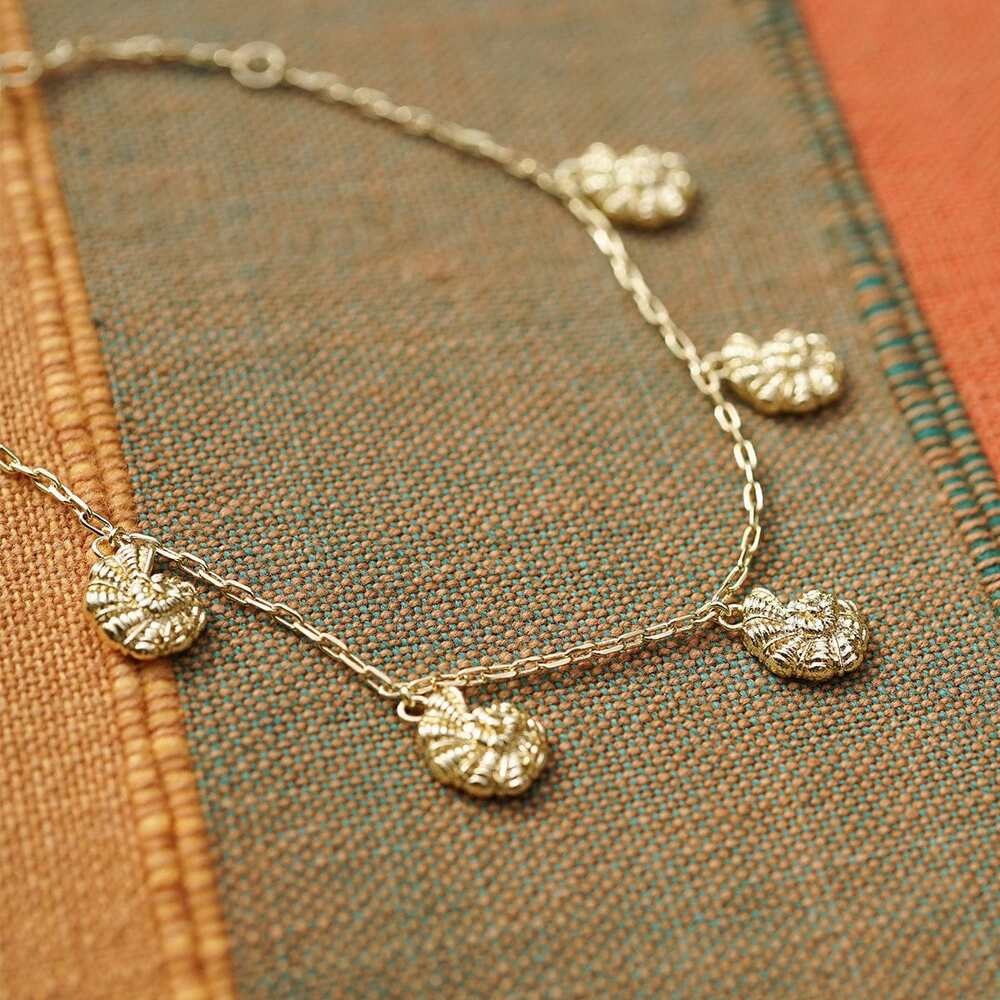 Daisy London Gold Plate Polly Shell Charm Bracelet Additional Image - 2