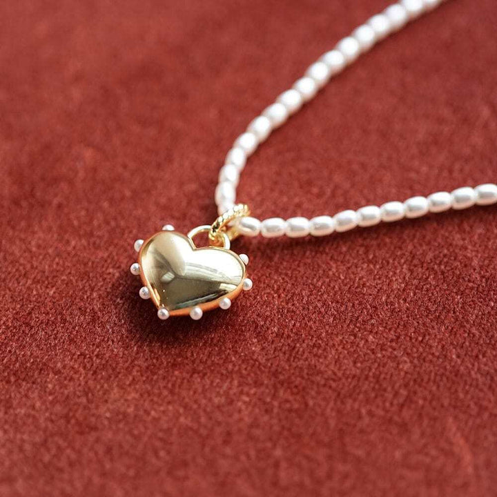 Daisy London Gold Plate Shrimps Chubby Heart Charm Additional Image - 5