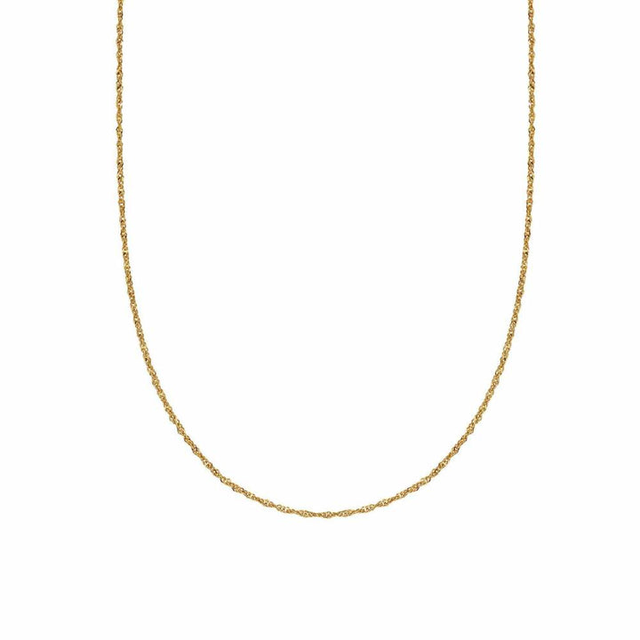 Daisy London Gold Plate Singapore Layering Chain Necklace