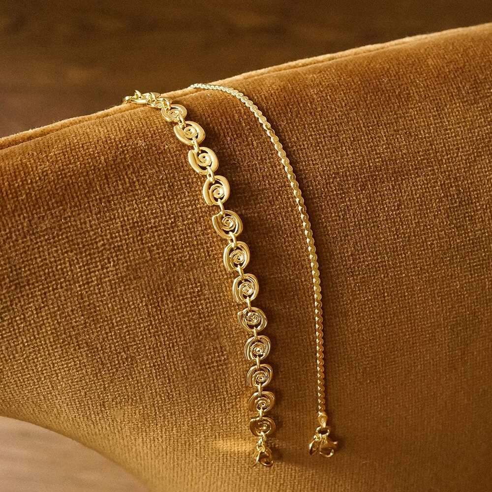 Daisy London Gold Plate Sol Bracelet Layering Set Additional Image - 1