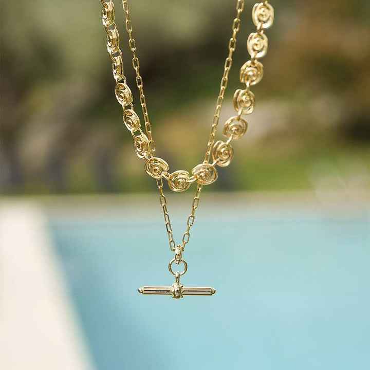 Daisy London Gold Plate Sol Necklace Layering Set Additional Image - 2