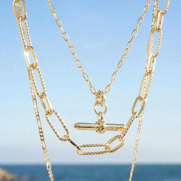 Daisy London Gold Plate Summer Icons Necklace Layering Set Additional Image - 2