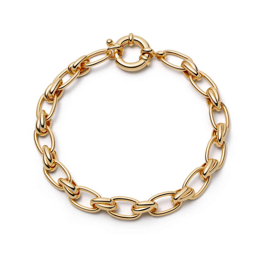 Daisy London Gold Polly Sayer Vintage Link Chain Bracelet - MococoDaisy LondonSPBR05_GPBracelets
