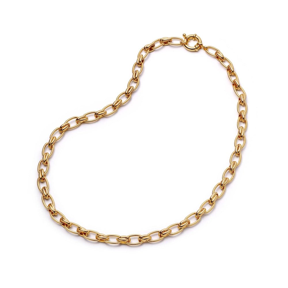 Daisy London Gold Polly Sayer Vintage Link Chain Necklace - MococoDaisy LondonSPN05_GPNecklaces