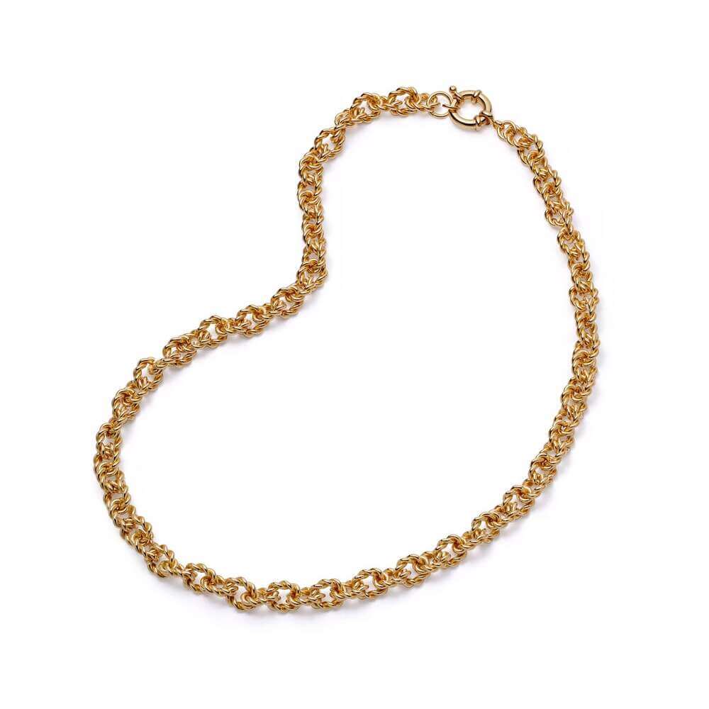Daisy London Gold Polly Sayer Vintage Rope Chain Necklace - MococoDaisy LondonSPN06_GPNecklaces