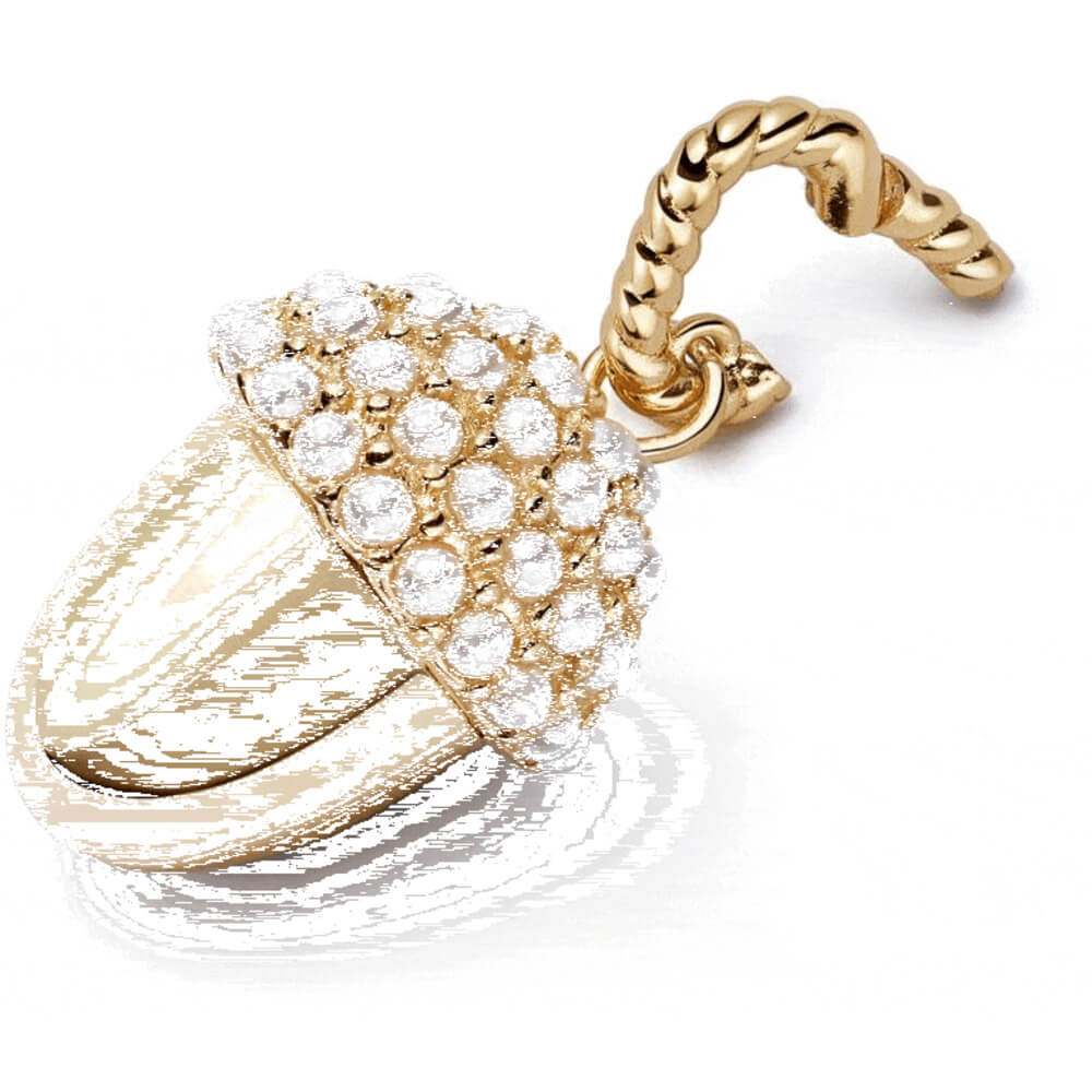 Daisy London Gold Shrimps Acorn Charm Pendant - MococoDaisy LondonSHC004_GPCharms & Pendants