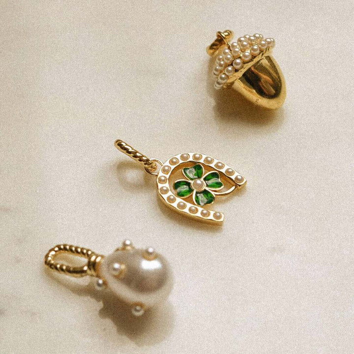 Daisy London Gold Shrimps Acorn Charm Pendant - MococoDaisy LondonSHC004_GPCharms & Pendants