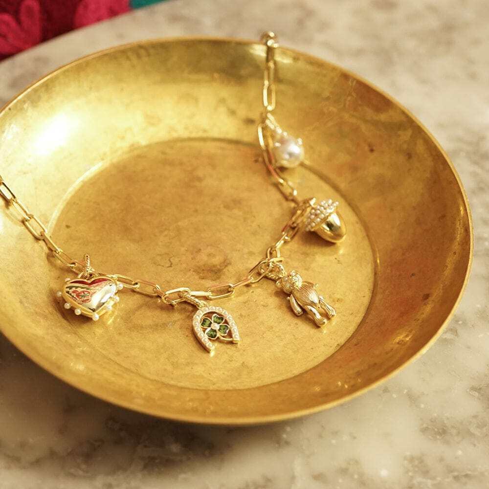 Daisy London Gold Shrimps Charm Necklace Layering Set - MococoDaisy LondonGSET156_GPJewellery Sets