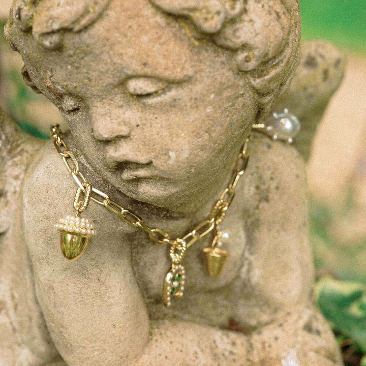 Daisy London Gold Shrimps Chunky Chain Necklace - MococoDaisy LondonSHN001_GPNecklaces