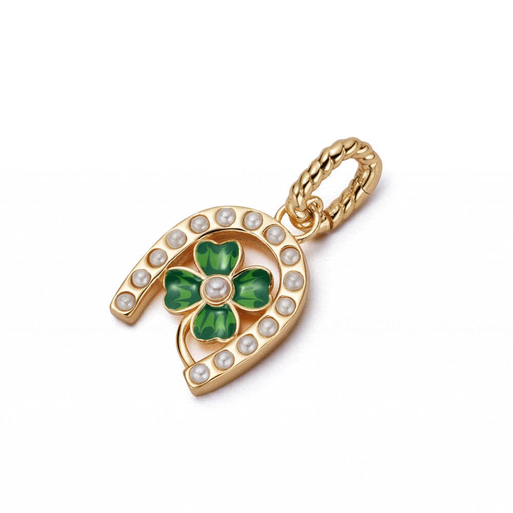 Daisy London Gold Shrimps Clover Charm Pendant - MococoDaisy LondonSHC001_GPCharms & Pendants