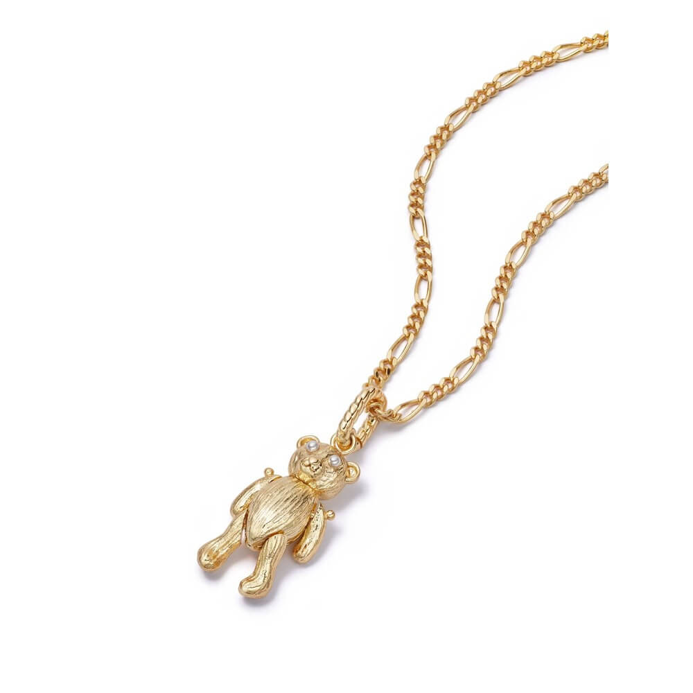 Daisy London Gold Shrimps Teddy Bear Necklace - MococoDaisy LondonSHN011_GPNecklaces