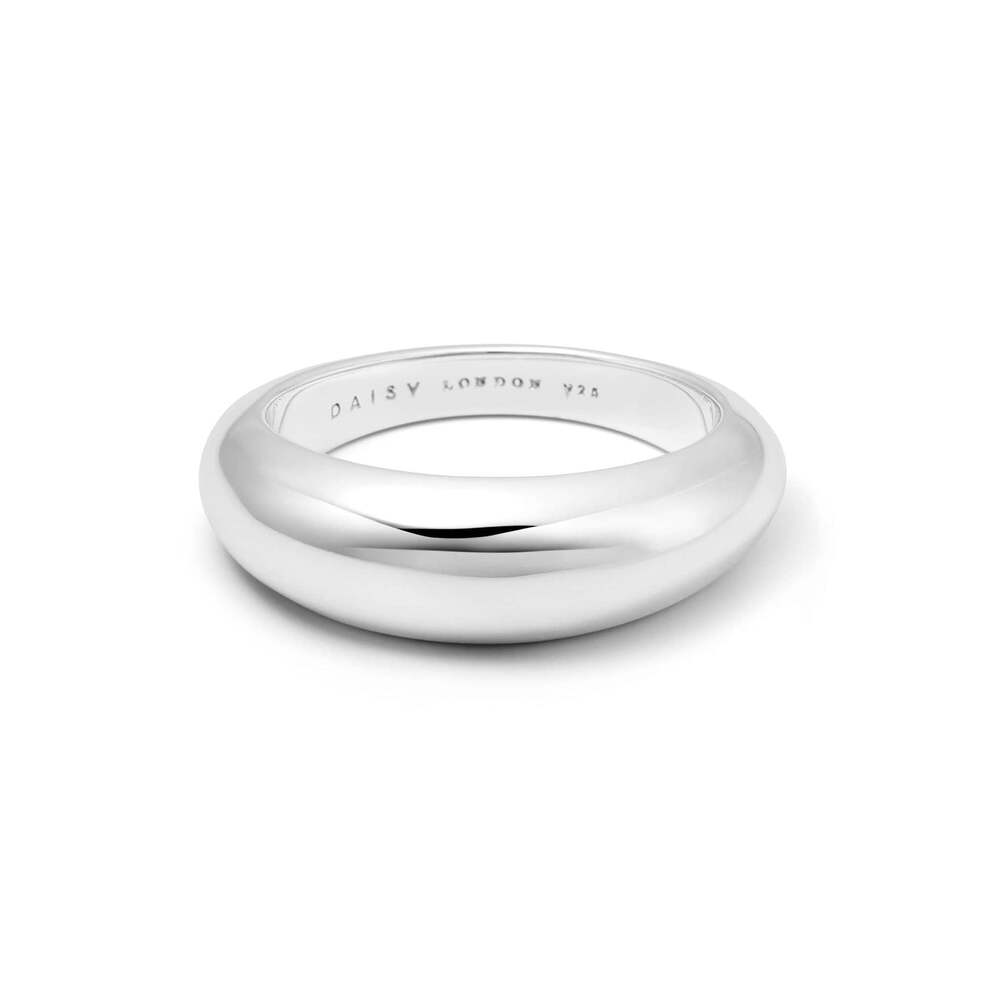 Daisy London Gold / Silver Plate Estee Lalonde Dome Ring Additional Image - 1