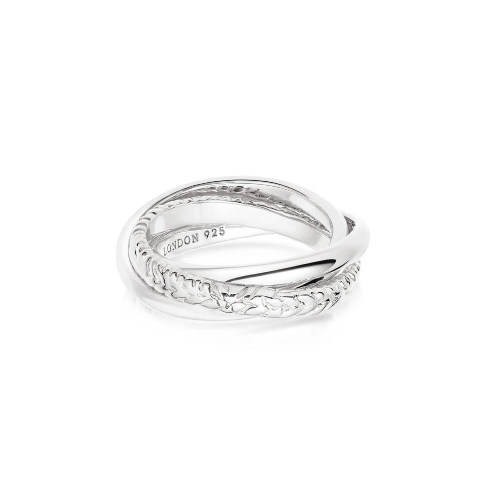 Daisy London Gold / Silver Plate Estee Lalonde Trinity Ring Additional Image - 1