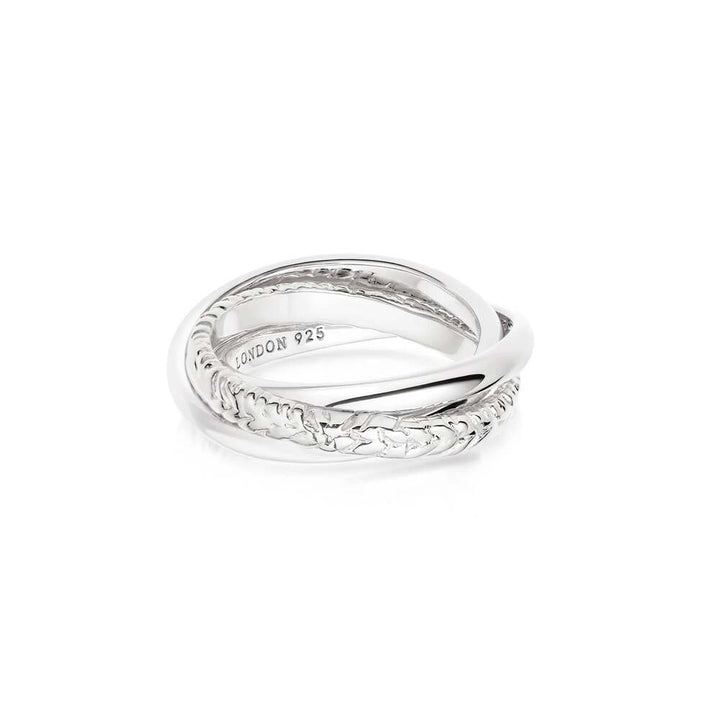 Daisy London Gold / Silver Plate Estee Lalonde Trinity Ring Additional Image - 1