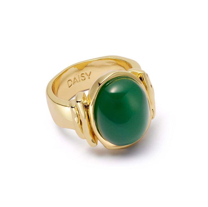 Daisy London Gold / Silver Plate Polly Chunky Gemstone Ring