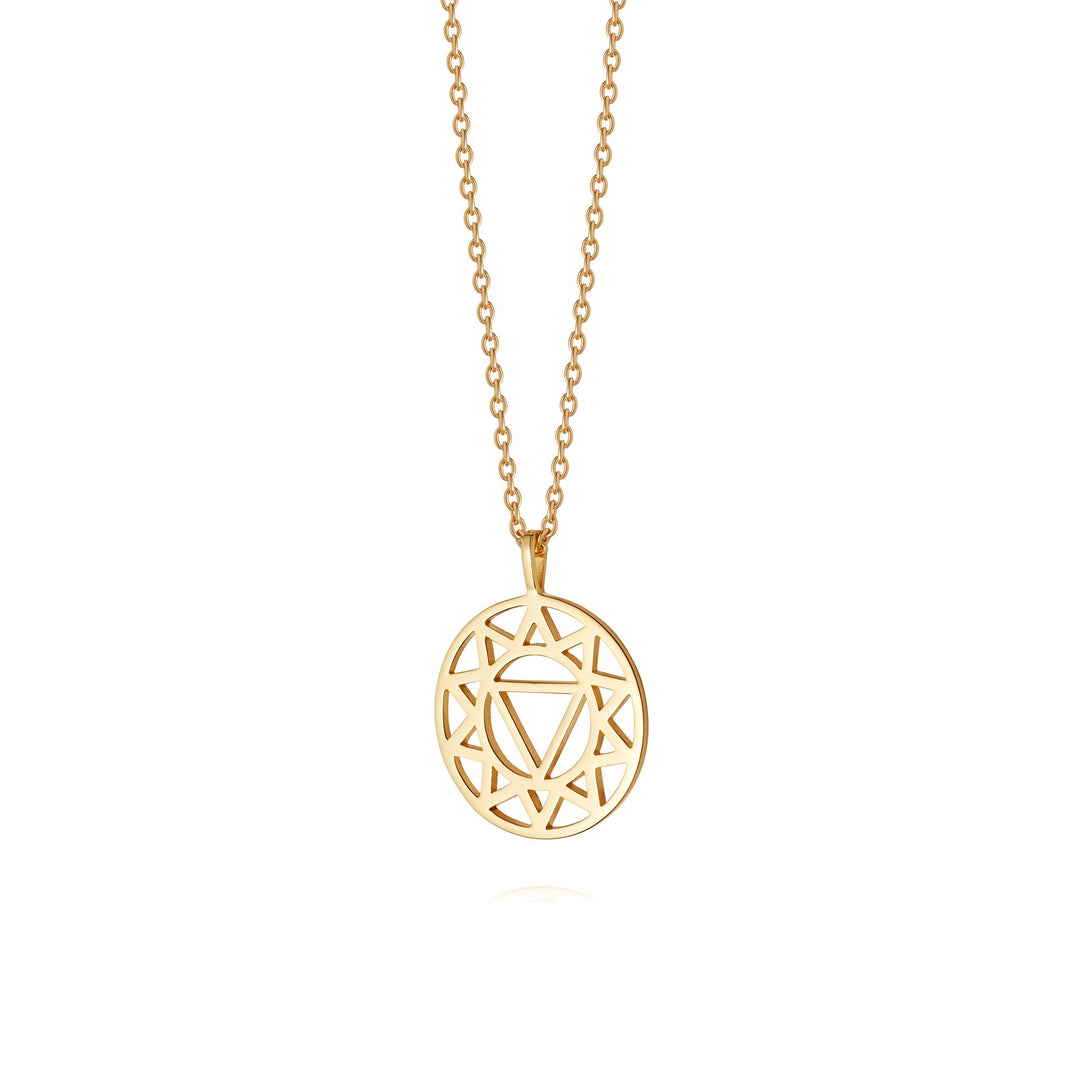 Daisy London Gold Solar Plexus Chakra Necklace - MococoDaisy LondonNCHK40035055379320285Necklaces