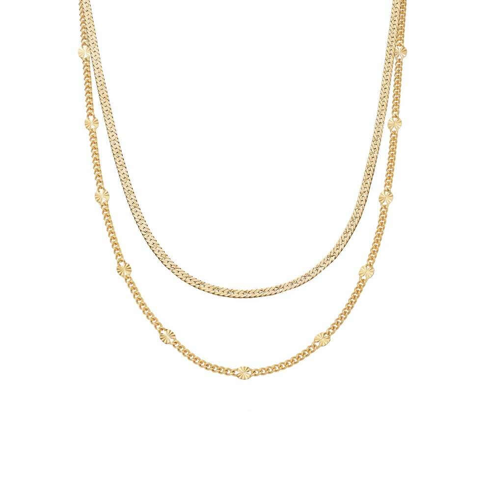 Daisy London Gold You Give Me Light' Layering Necklace Set - MococoDaisy LondonGSET34Jewellery Sets