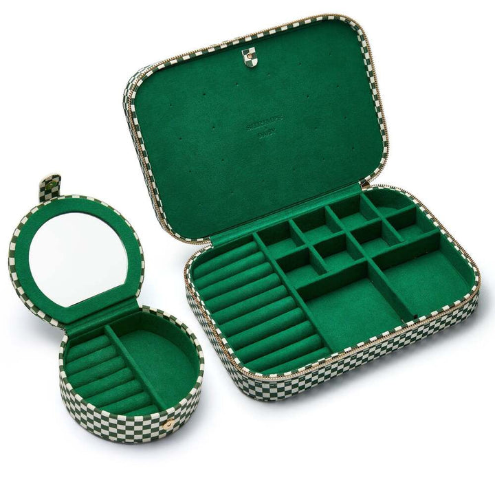 Daisy London Green Shrimps Jewellery Box Set