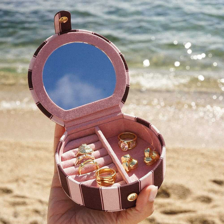 Daisy London Mulberry Polly Compact Jewellery Box Additional Image - 1