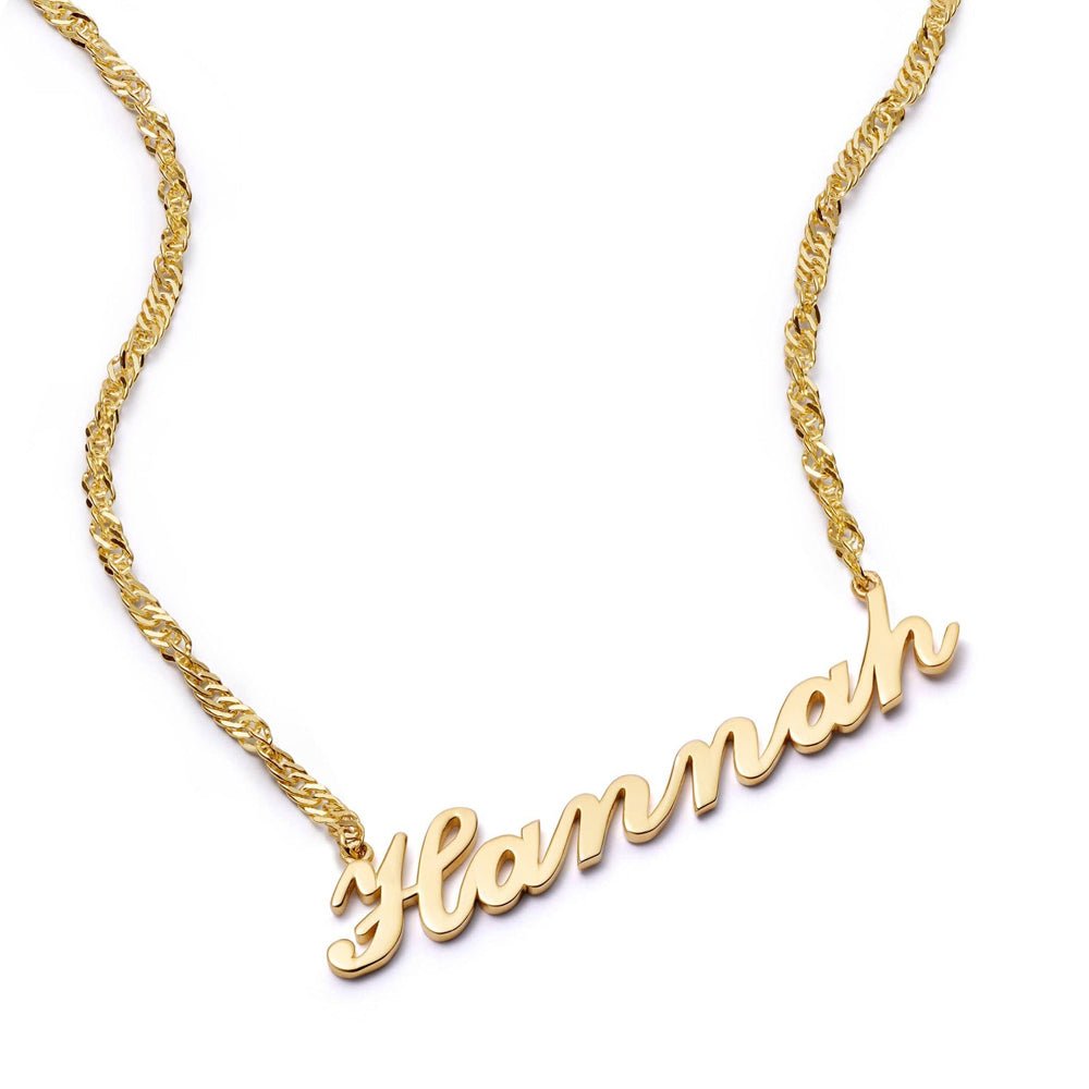 Daisy London Personalised Carrie Name Necklace - MococoDaisy LondonNP010_GPNecklace