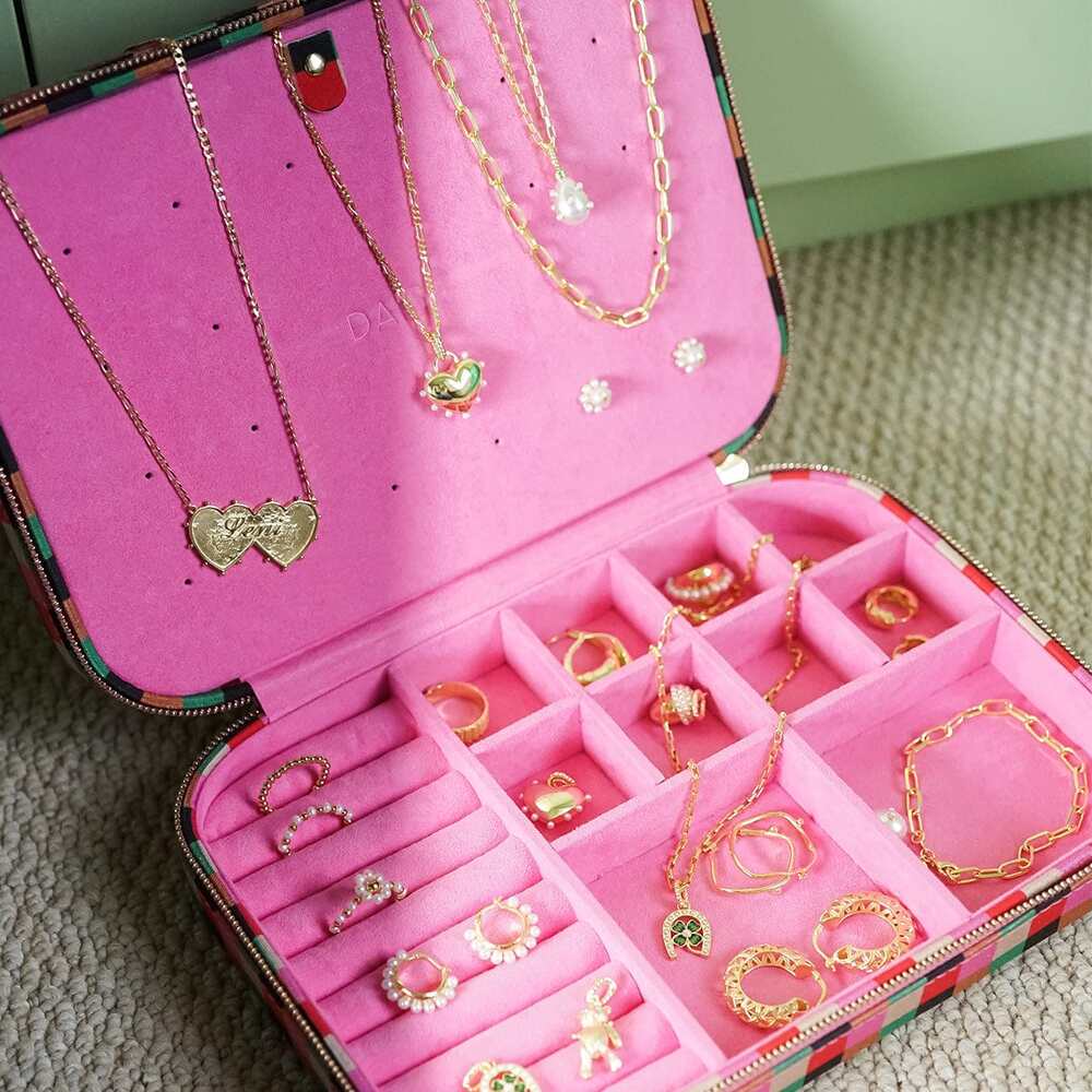 Daisy London Pink Shrimps Jewellery Box Set Additional Image - 2