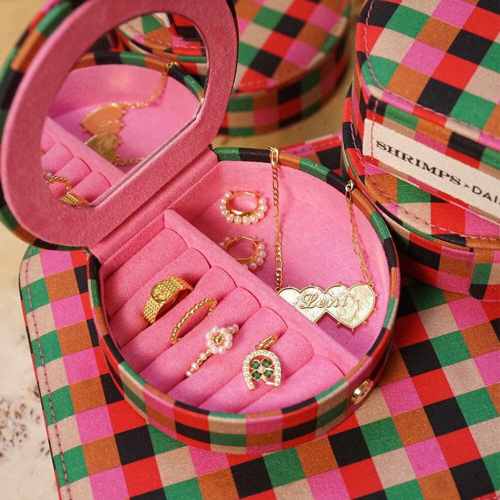 Daisy London Pink Shrimps Jewellery Box Set Additional Image - 5