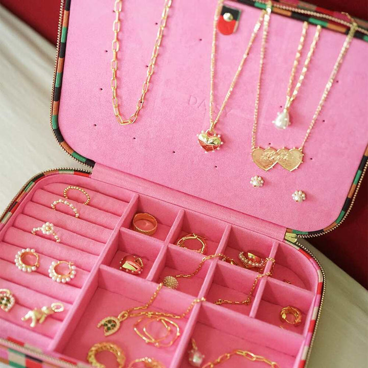 Daisy London Pink Shrimps Large Jewellery Box Additional Image - 2