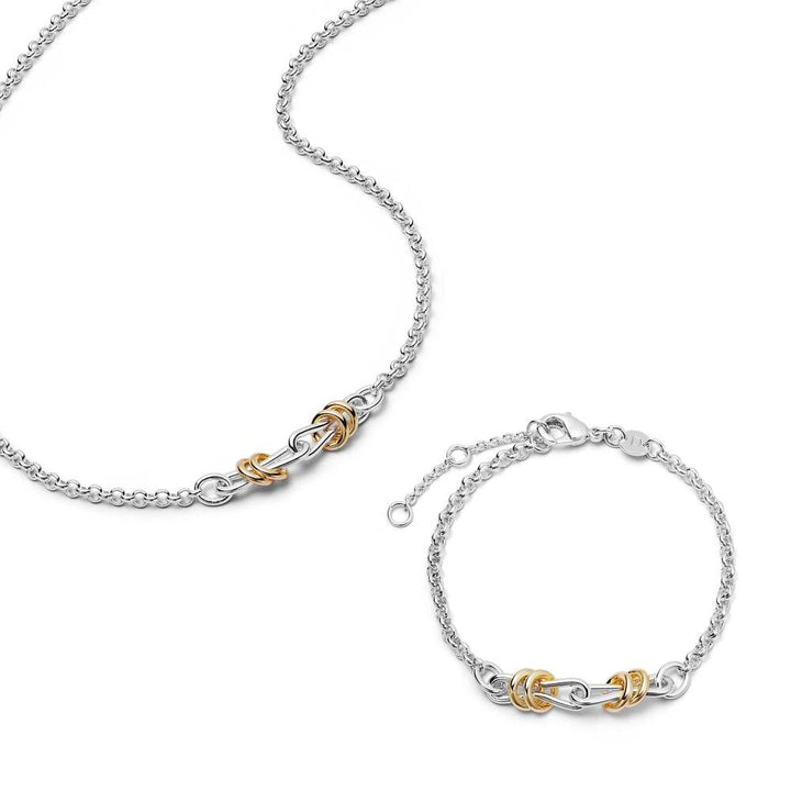 Daisy London Polly Knot Lightweight Chain Set