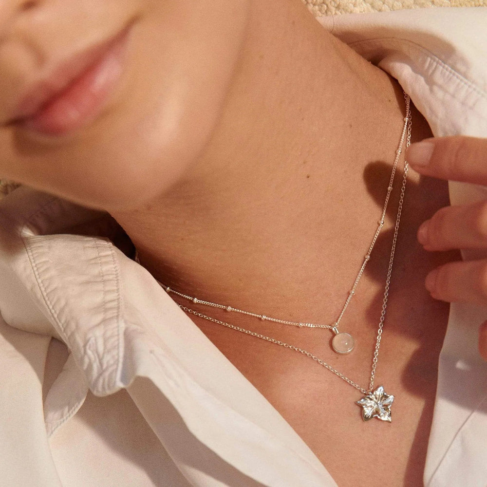 Daisy London Rose Quartz Healing Stone Bracelet & Necklace Set - MococoDaisy LondonJewellery Sets