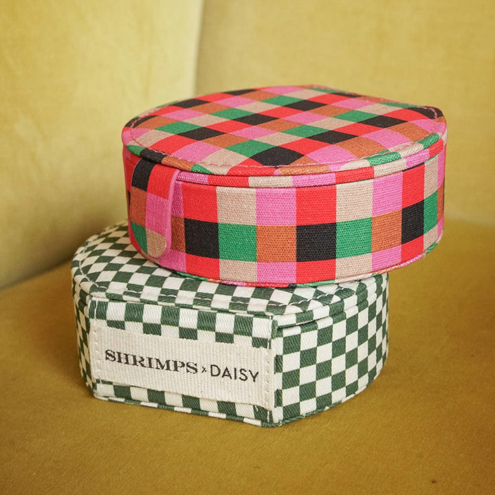 Daisy London Shrimps Compact Green Jewellery Case 5