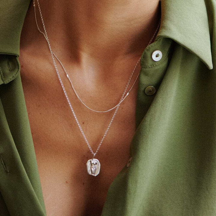 Daisy London Silver Aphrodite Necklace - MococoDaisy LondonAN01_SLVNecklaces