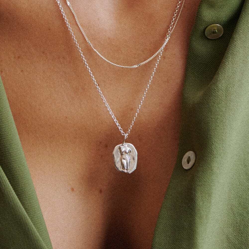 Daisy London Silver Aphrodite Necklace - MococoDaisy LondonAN01_SLVNecklaces