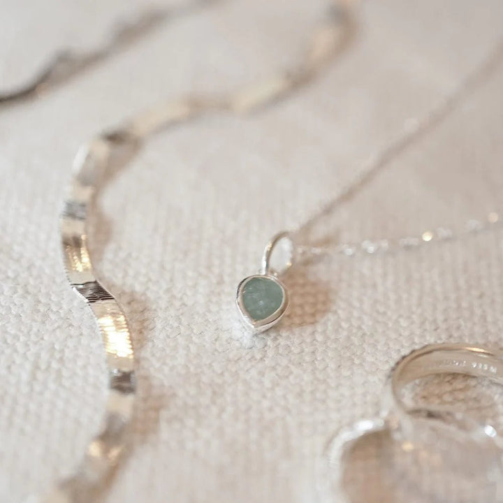 Daisy London Silver Aquamarine March Birthstone Charm Pendant - MococoDaisy LondonPBS15_SLV5056104125328Charms & Links