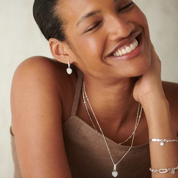 Daisy London Silver Beloved Moonstone Layering Set - MococoDaisy LondonJSET1_SLVJewellery Sets