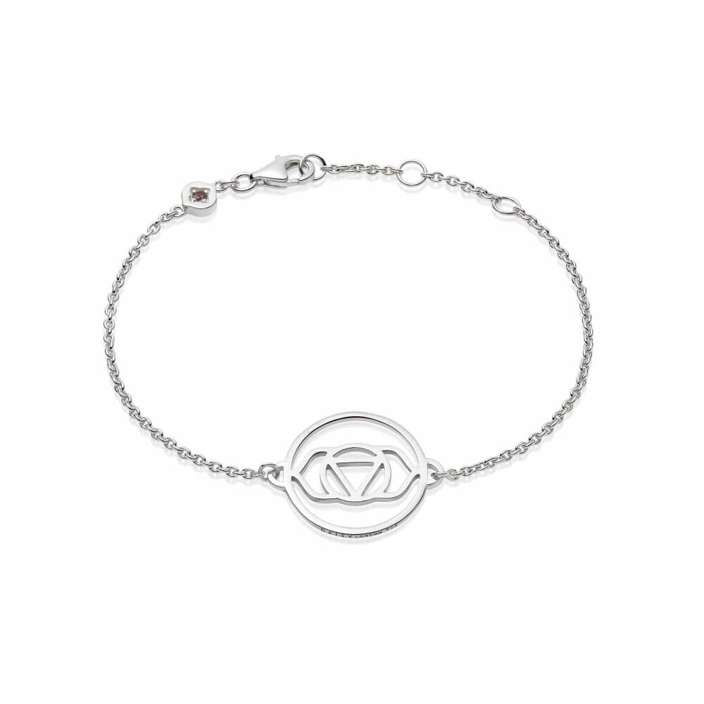Daisy London Silver Brow Intuition Chakra Bracelet - MococoDaisy LondonCHKBR1013Bracelets