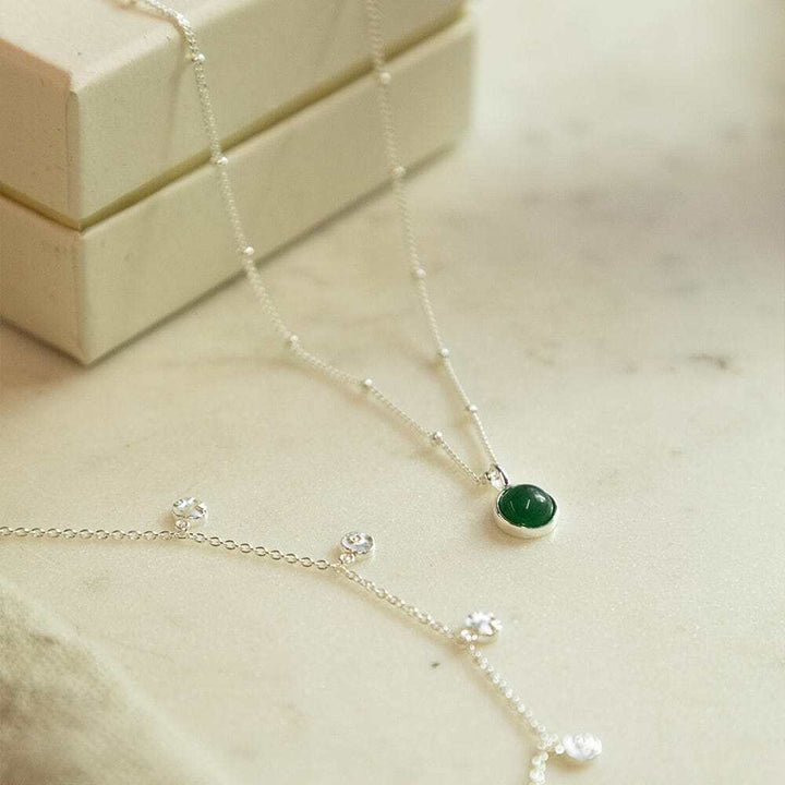 Daisy London Silver Comforting Sea Necklace Layering Set - MococoDaisy LondonGSET88_SLVJewellery Sets