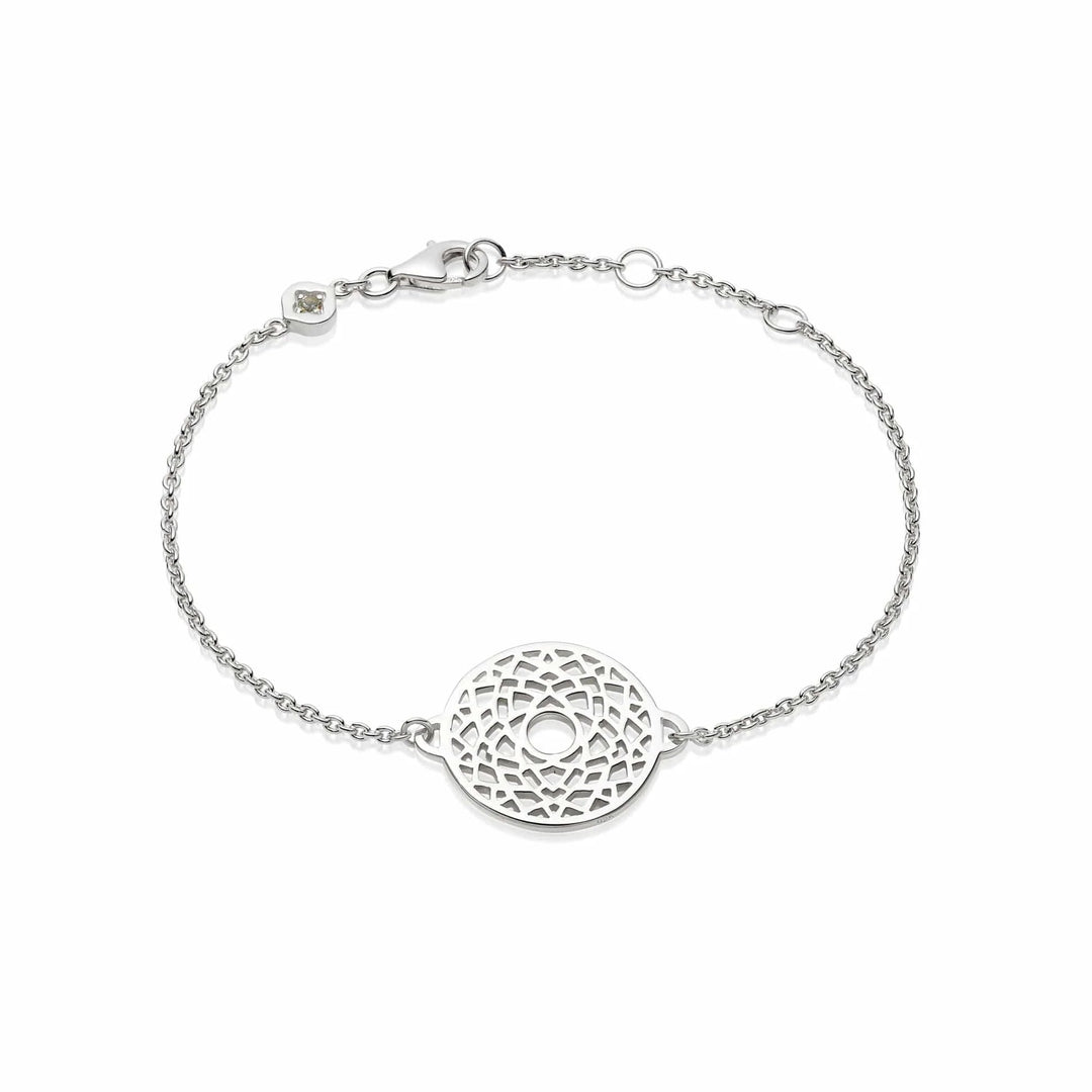 Daisy London Silver Crown Chakra Chain Bracelet - MococoDaisy LondonCHKBR10145055379310170Bracelets